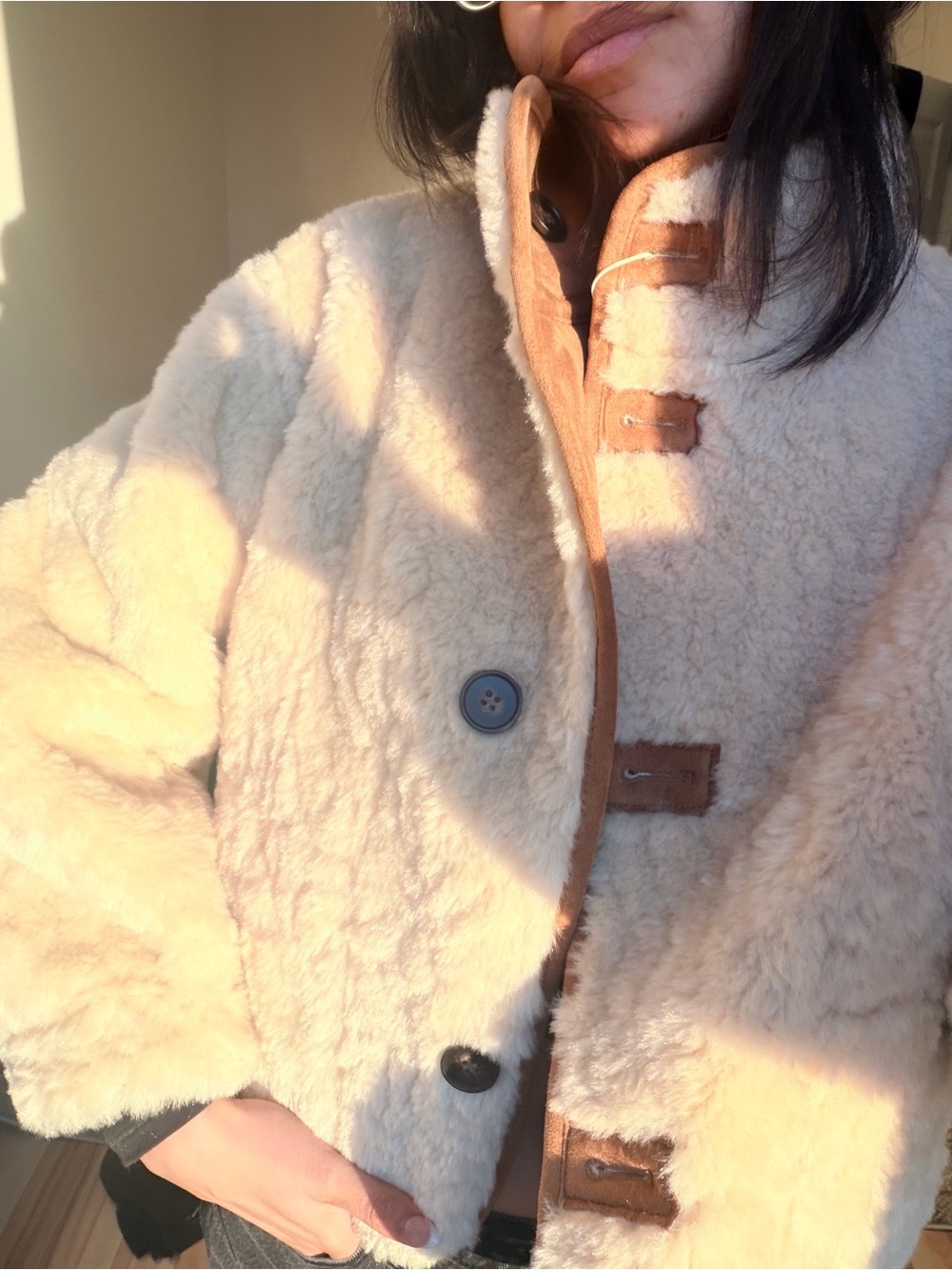 Reversible double faced jacket - Picture 4 of 6
